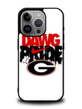 georgia bulldogs iPhone 14 Pro Max Case QC4942