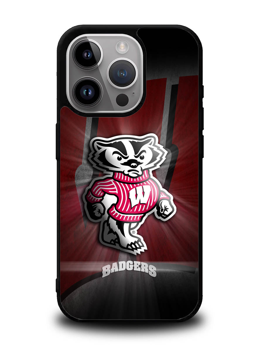 wisconsin badger logo iPhone 16 Pro Max Case