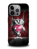 wisconsin badger logo iPhone 16 Pro Case