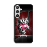 wisconsin badger logo Samsung Galaxy A26 Case OV0892