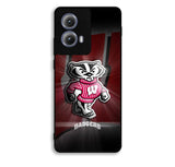 wisconsin badger logo Motorola Moto Edge 2024 Case OV0892
