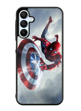 Spiderman Captain America Shield Samsung Galaxy A15 5G Case OV2511