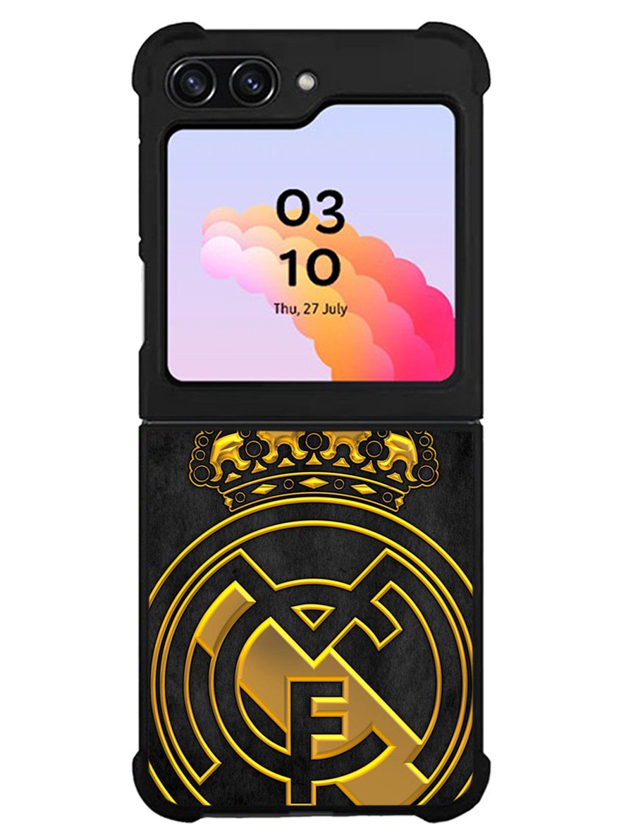 real madrid gold Samsung Galaxy Z Flip 5 5G 2023 Case OV2766