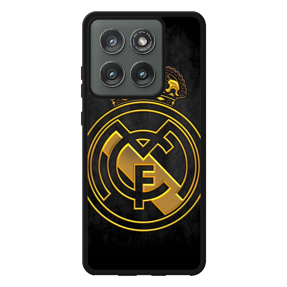 real madrid gold Motorola Moto Edge 2025 Case QC2766