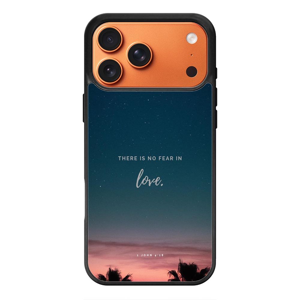 There is no fear in love iPhone 17 Pro Max Case OV2193
