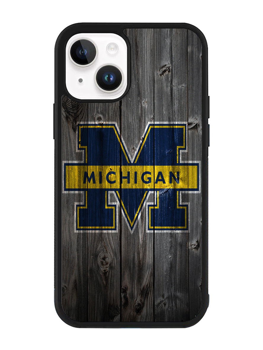 michigan wolverines iPhone 14 Plus Case QC3313