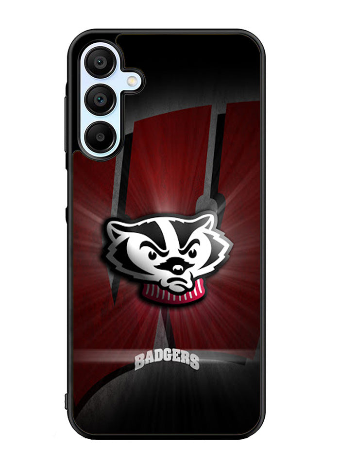 wisconsin badger logo Samsung Galaxy A35 5G Case OV1985
