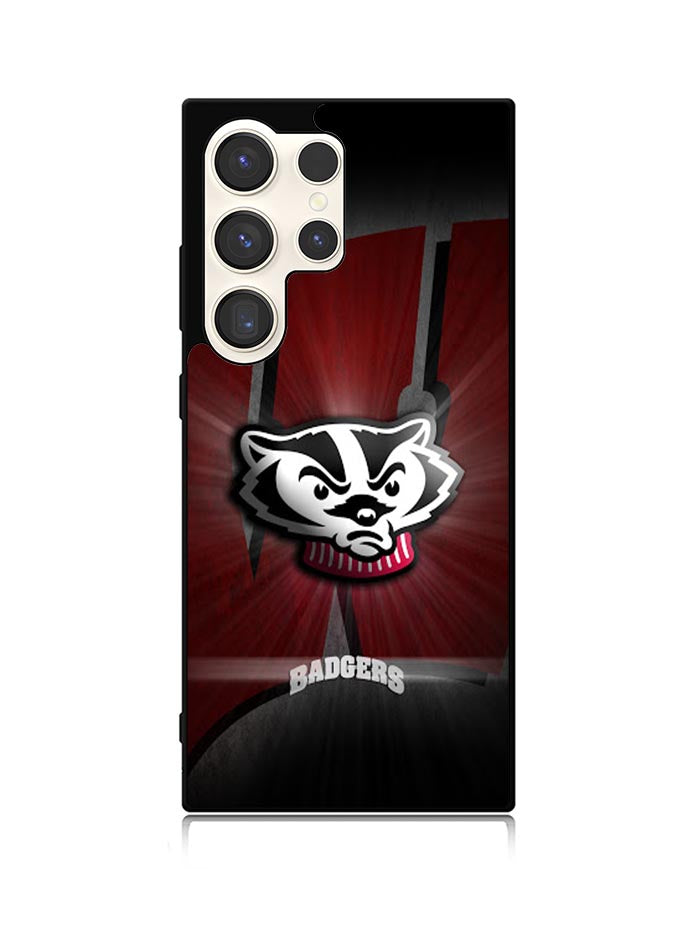 wisconsin badger logo Samsung Galaxy S23 Ultra 5G Case QC1985