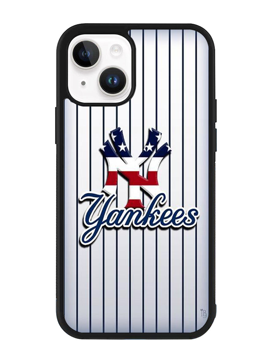 NY Yankees iPhone 14 Plus Case QC3034
