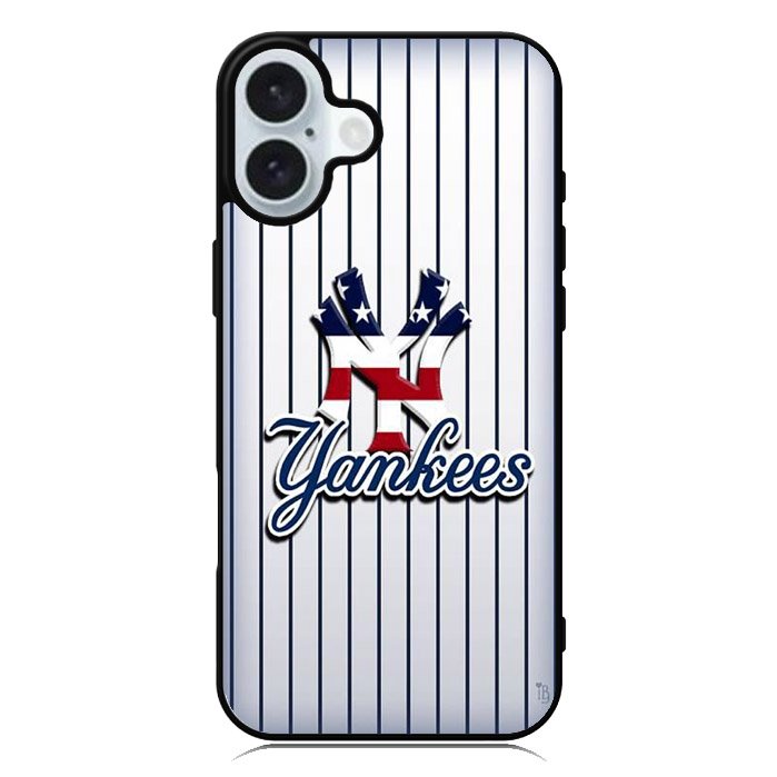 NY Yankees iPhone 16 Plus Case QC3034
