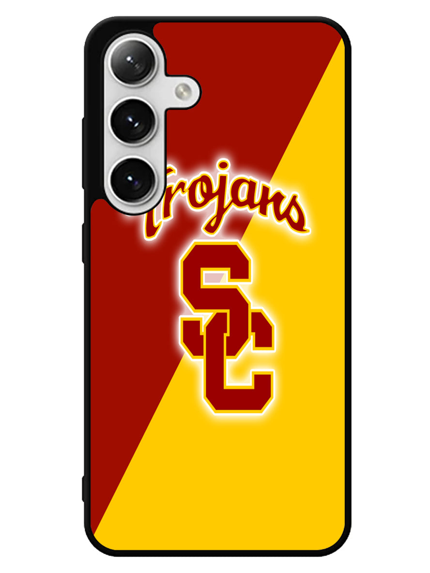 usc trojans logo Samsung Galaxy S24 5G Case