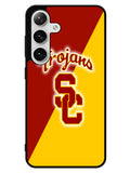 usc trojans logo Samsung Galaxy S24 5G Case