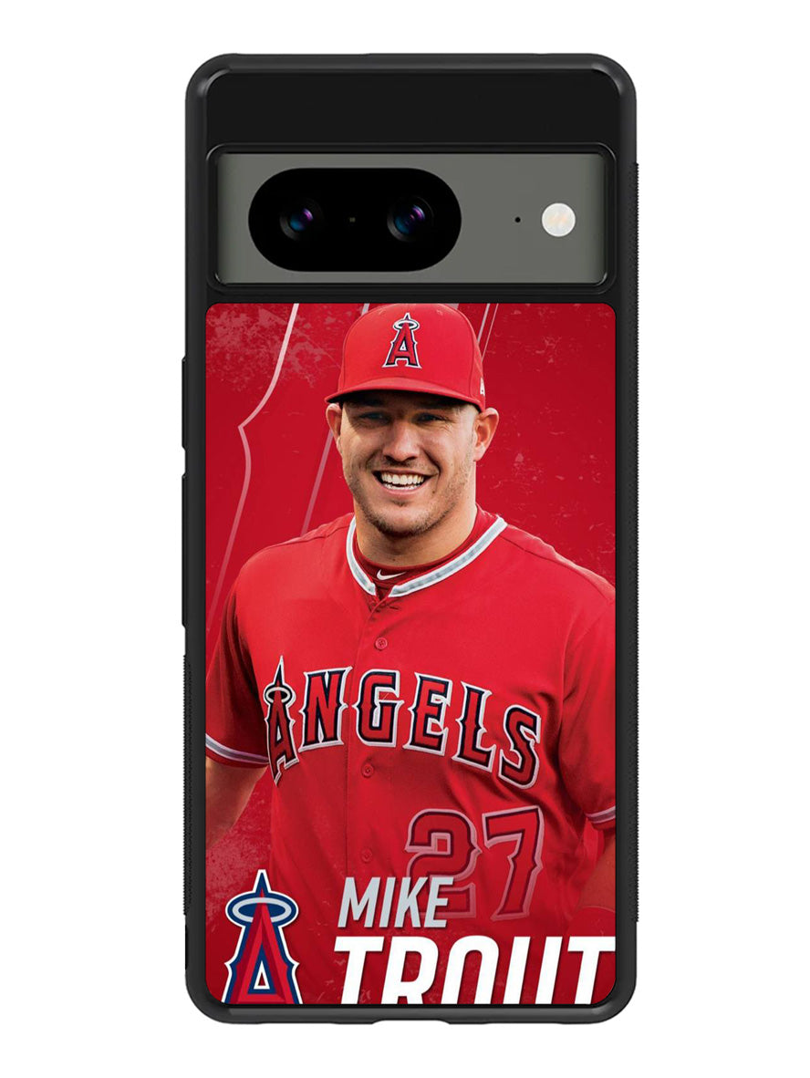 mike trout baseball Google Pixel 8 Case QC3235