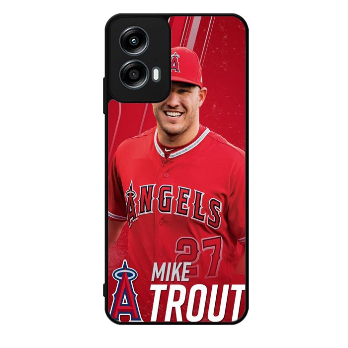 mike trout baseball Motorola Moto G Play 2024 Case OV3235
