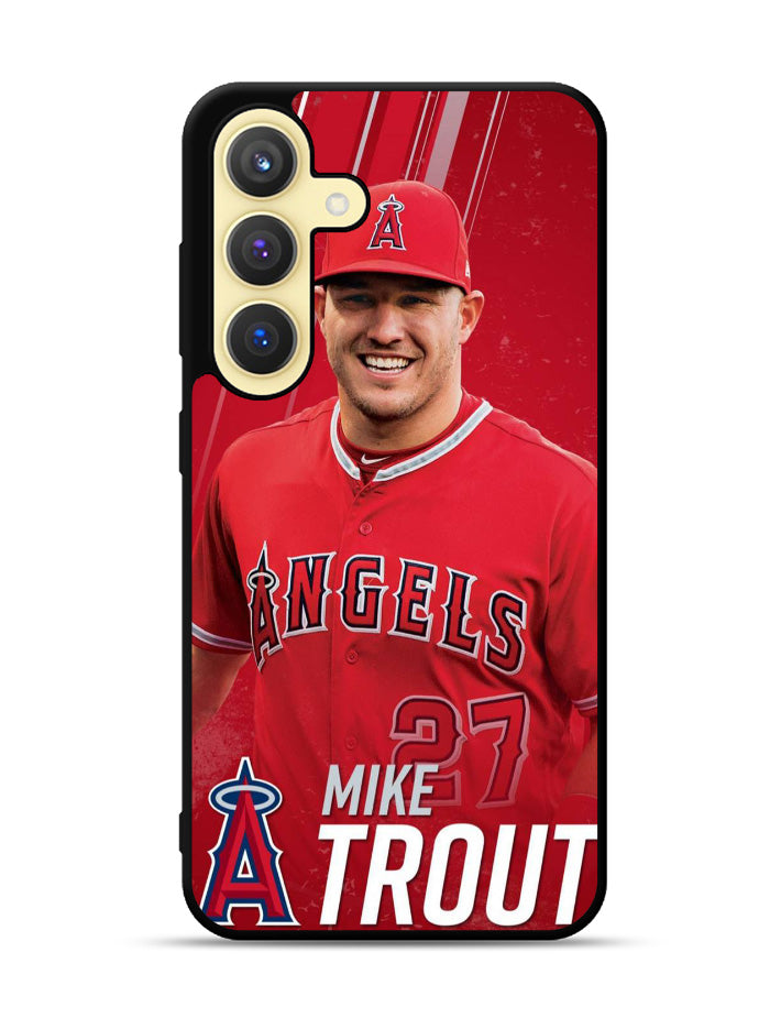 mike trout baseball Samsung Galaxy S23 Plus 5G , Samsung Galaxy S23+ 5G Case QC3235