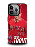 mike trout baseball iPhone 14 Pro Max Case QC3235