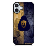 pumas unam logo iPhone 16 Case QC2806