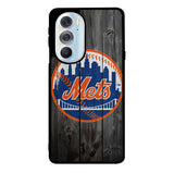 new york mets logo Motorola Moto Edge 2022 Case
