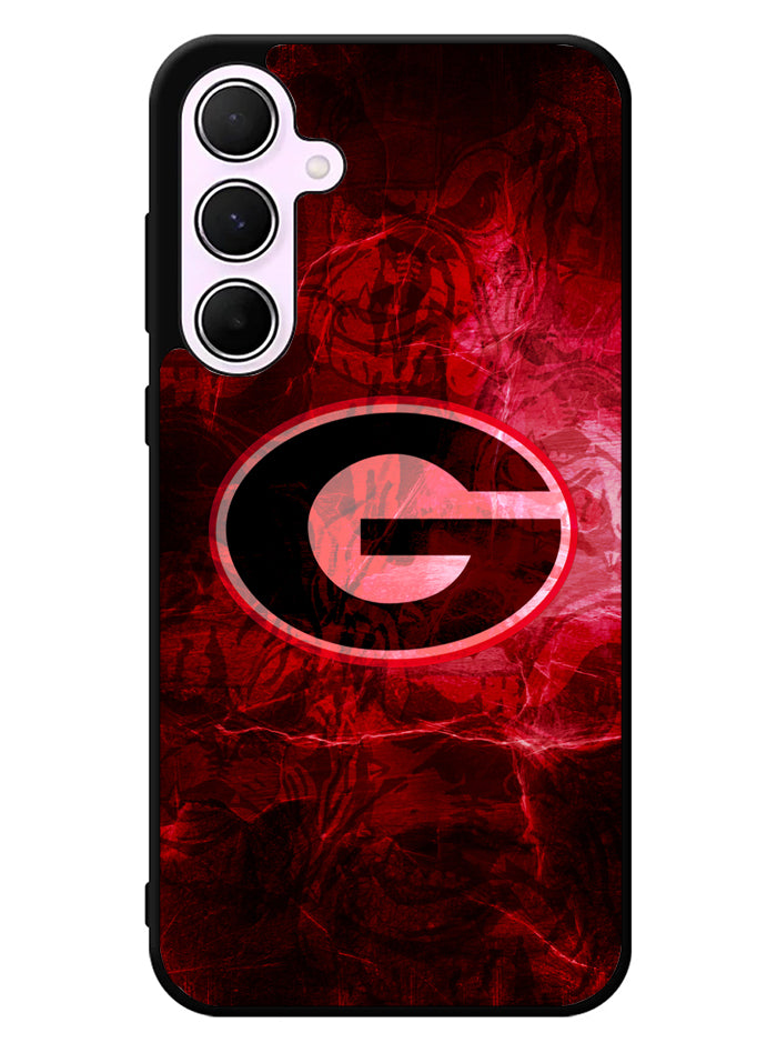Georgia Bulldogs 1st Samsung Galaxy A55 5G Case