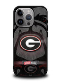 Georgia Bulldogs Logo 2nd iPhone 16 Pro Max Case