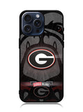 Georgia Bulldogs Logo 2nd iPhone 15 Pro Max Case