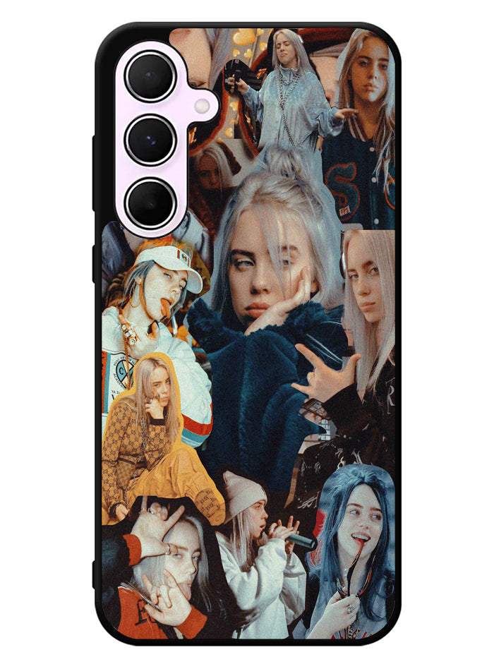 BILLIE EILISH SINGER COLLAGE Samsung Galaxy A55 5G Case