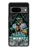 carson wentz philadelphia eagles Google Pixel 8A Case QC4408