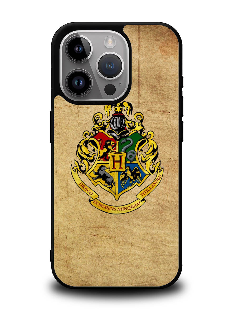 Hogwarts Emblem iPhone 14 Pro Max Case QC5239