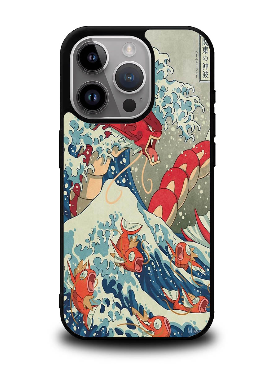 The Great Wave Of Kanto iPhone 16 Pro Max Case QC2209