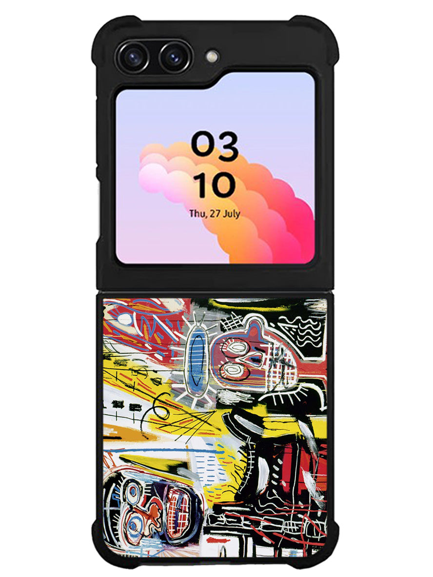 jean michel basquiat Samsung Galaxy Z Flip 5 5G 2023 Case