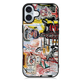 jean michel basquiat iPhone 16 Plus Case