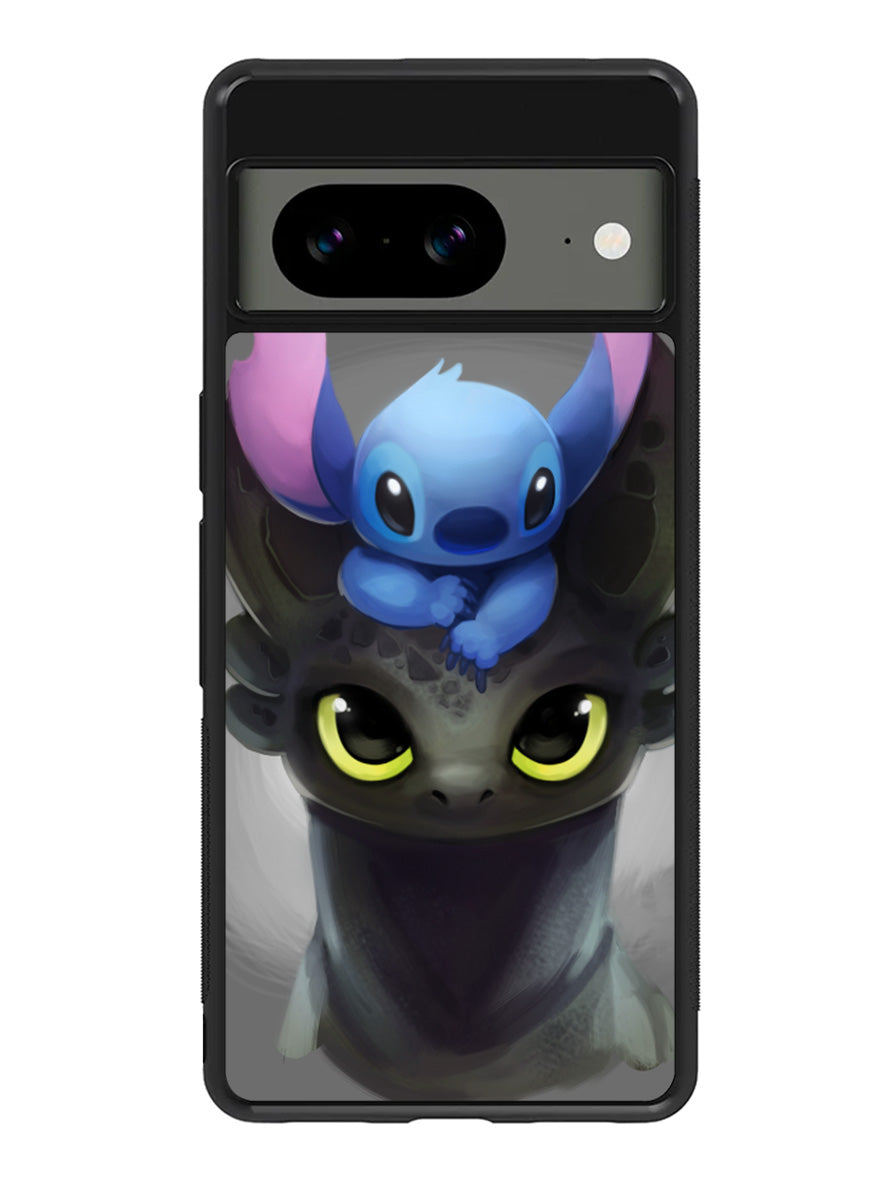 toothless and stitch XGoogle Pixel 8A Case QC0748