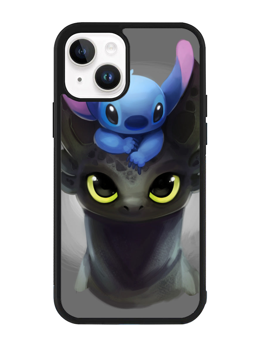 toothless and stitch XiPhone 15 Case OV0748