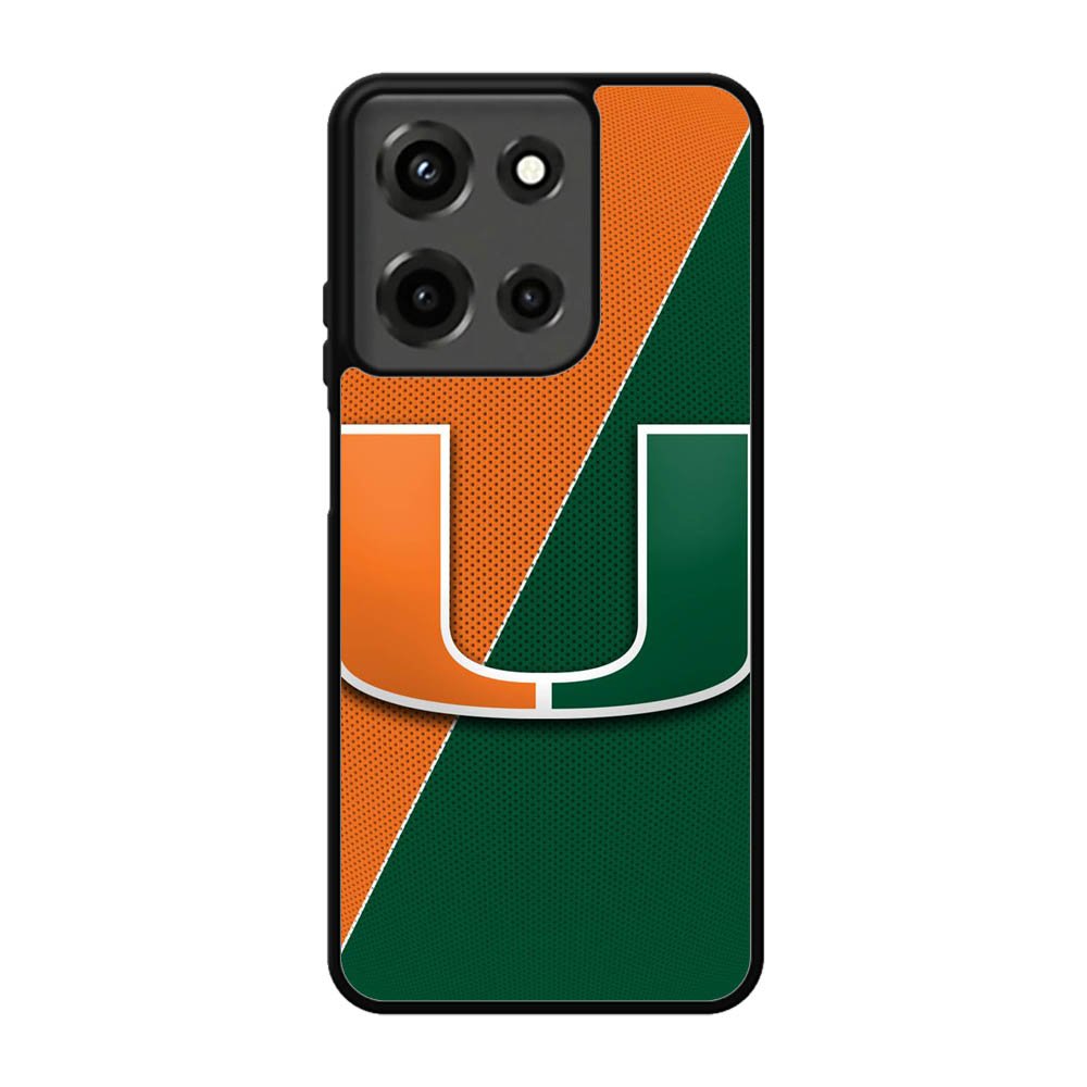 miami hurricanes symbol Motorola Moto G 5G 2025 Case OV7269