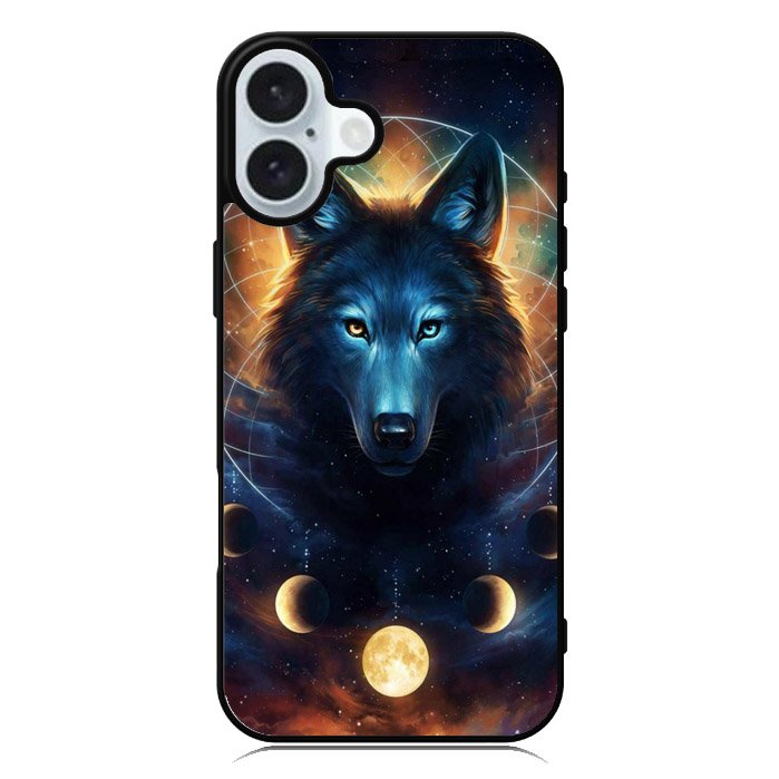 Moon Wolf iPhone 16 Case QC8083