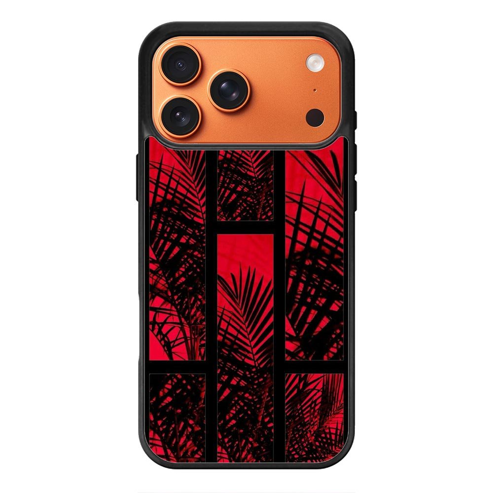 Red Plant Aesthetic iPhone 17 Pro Case QC7925