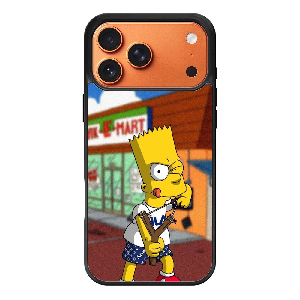 Bart Simpson Weapon iPhone 17 Pro Case OV8554