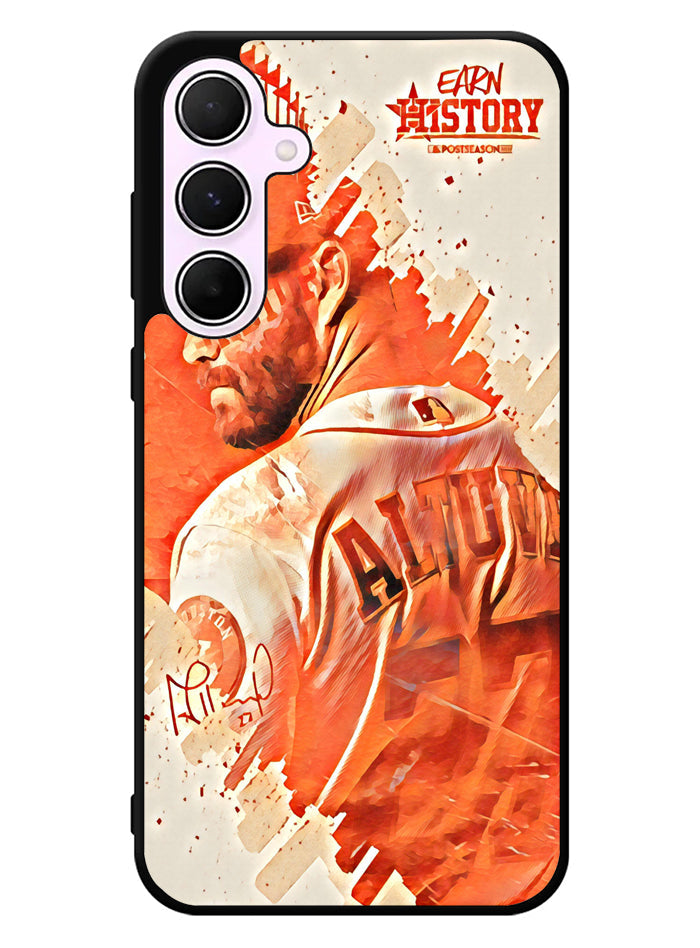 houston astros 4th Samsung Galaxy A35 5G Case