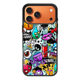Cartoon Graffiti iPhone 17 Pro Case