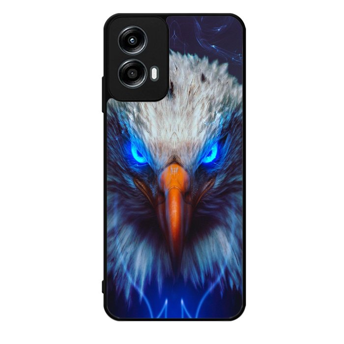 Eagle Neon Eyes Motorola Moto G Play 2024 Case OV8376