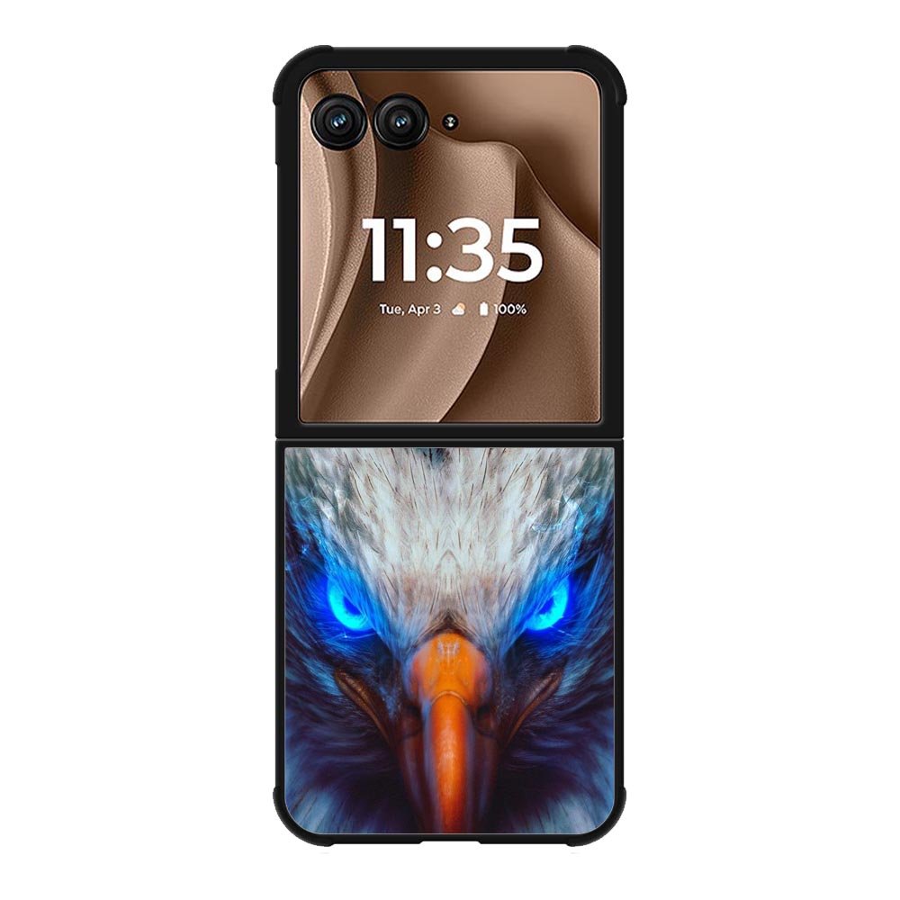 Eagle Neon Eyes Motorola Moto RAZR Plus 2025 Case OV8376