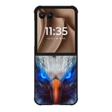 Eagle Neon Eyes Motorola Moto RAZR Plus 2025 Case OV8376