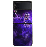 Lamar Jackson Smoke Samsung Galaxy Z Flip 4 5G 2022 Case