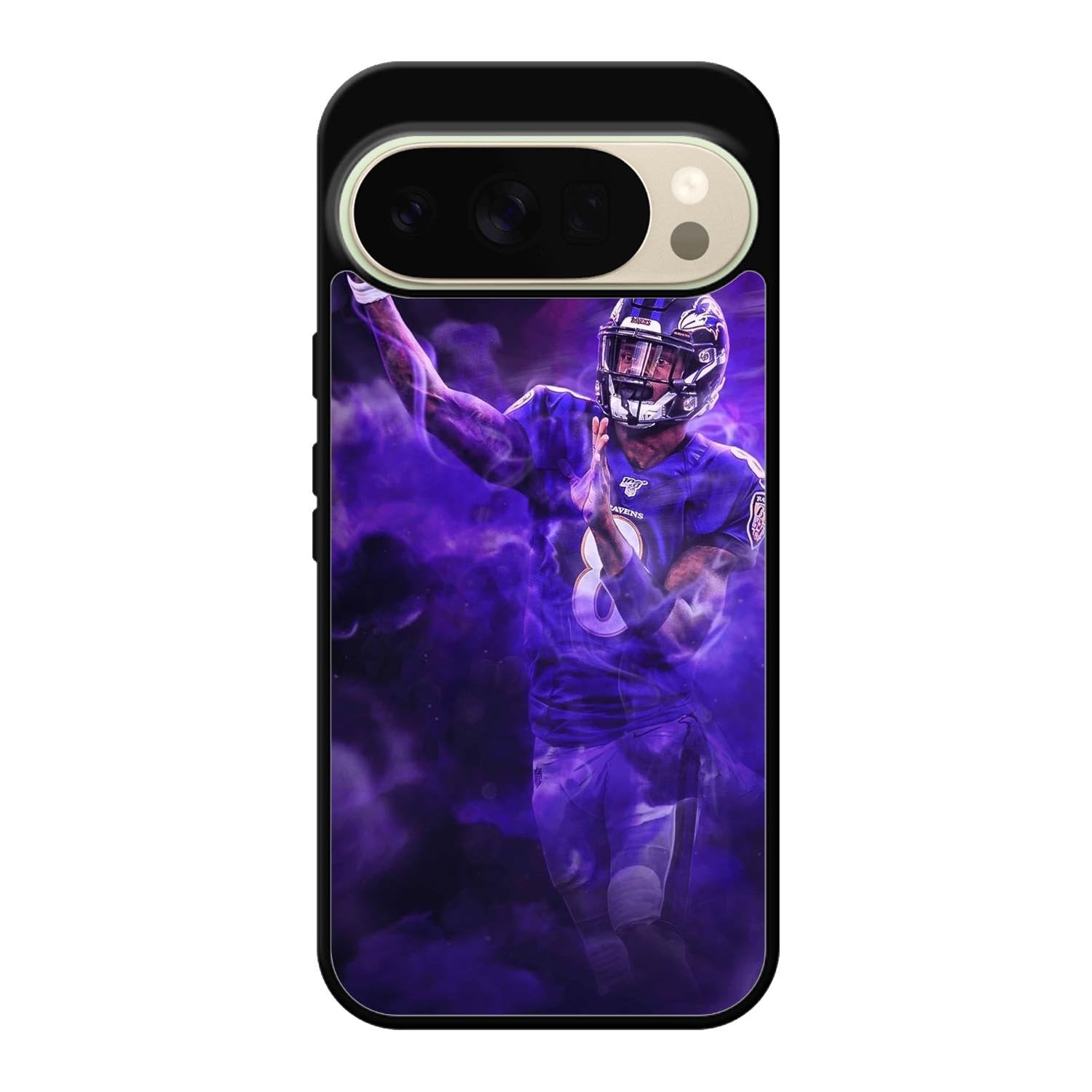Lamar Jackson Smoke Google Pixel 10 Pro XL Case