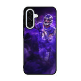 Lamar Jackson Smoke Samsung Galaxy A36 Case OV2528