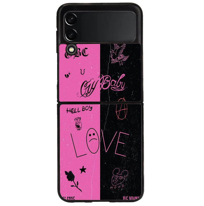 Lil Peep Tattoos Samsung Galaxy Z Flip 4 5G 2022 Case
