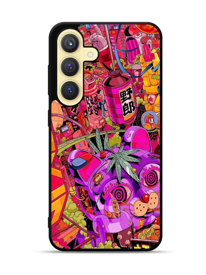 Stoner Trippy Samsung Galaxy S25 5G Case OV7838