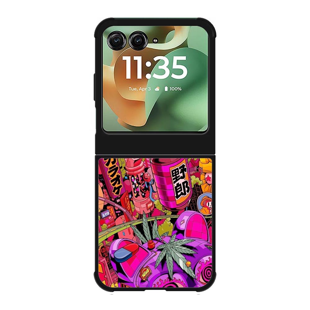 Stoner Trippy Motorola Moto RAZR 2025 Case OV7838