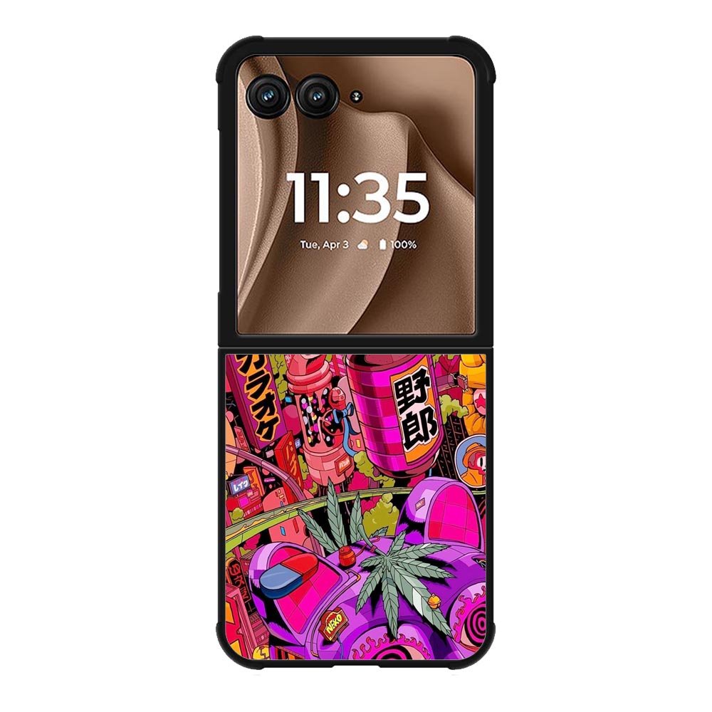 Stoner Trippy Motorola Moto RAZR Plus 2025 Case OV7838