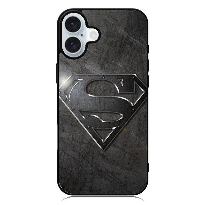 Superman Steel Logo iPhone 16 Case
